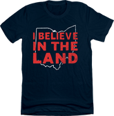 I Believe In The Land - Baseball Version T-shirt